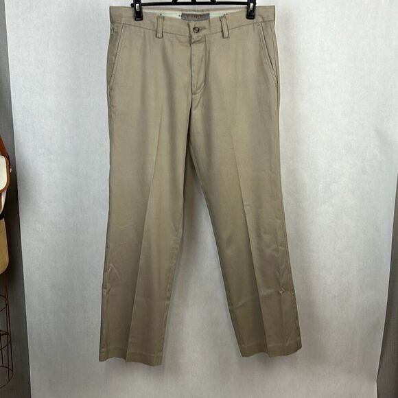 Ariat Mens Performance Khaki Pants Chinos Sz 33x32 (L0548) - Picture 1 of 8
